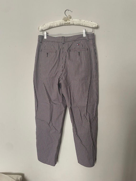 Vintage Tommy Hilfiger Plaid Pants Checkered Pant… - image 6