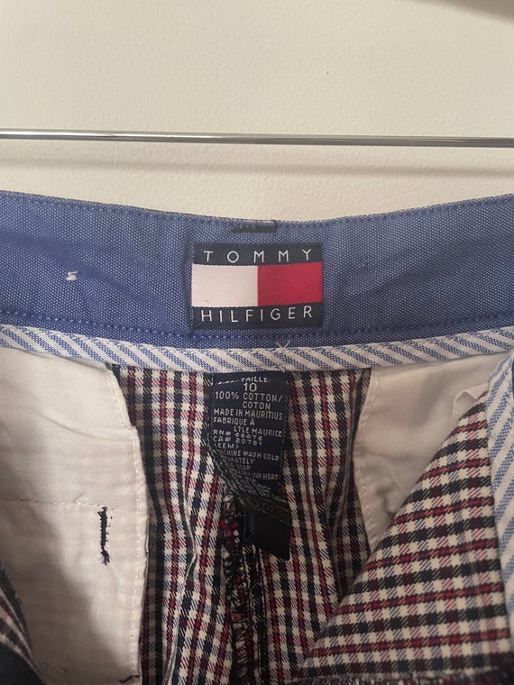 Vintage Tommy Hilfiger Plaid Pants Checkered Pant… - image 5