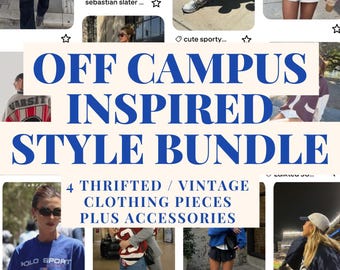 Off Campus Hockey College Casual Vibe Mystery Style Bundle