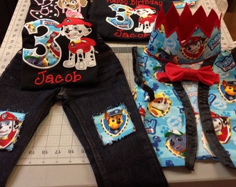 paw patrol 2nd birthday outfit boy