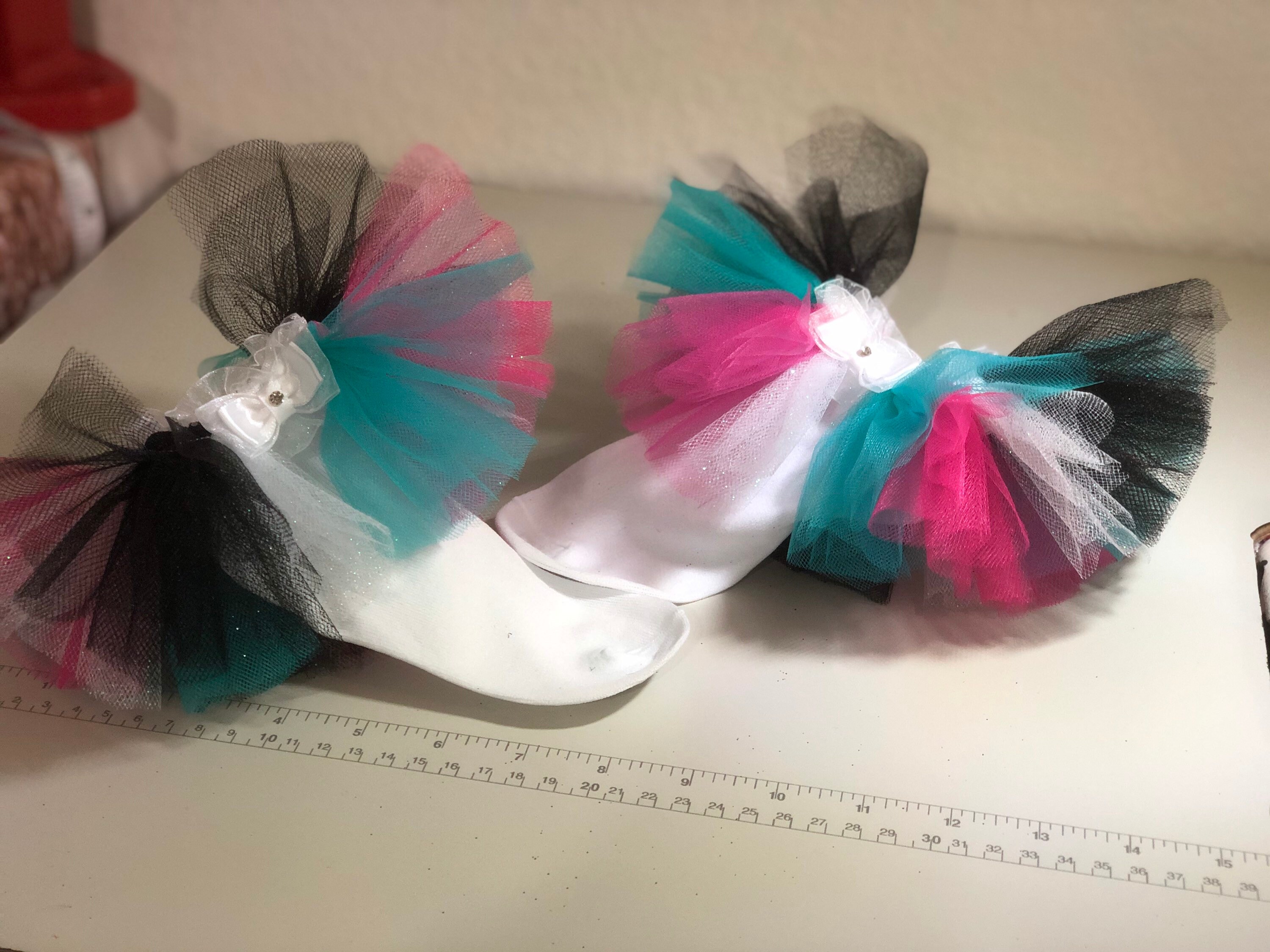 Tutu socks ribbon ruffle socks custom socks to match any Etsy