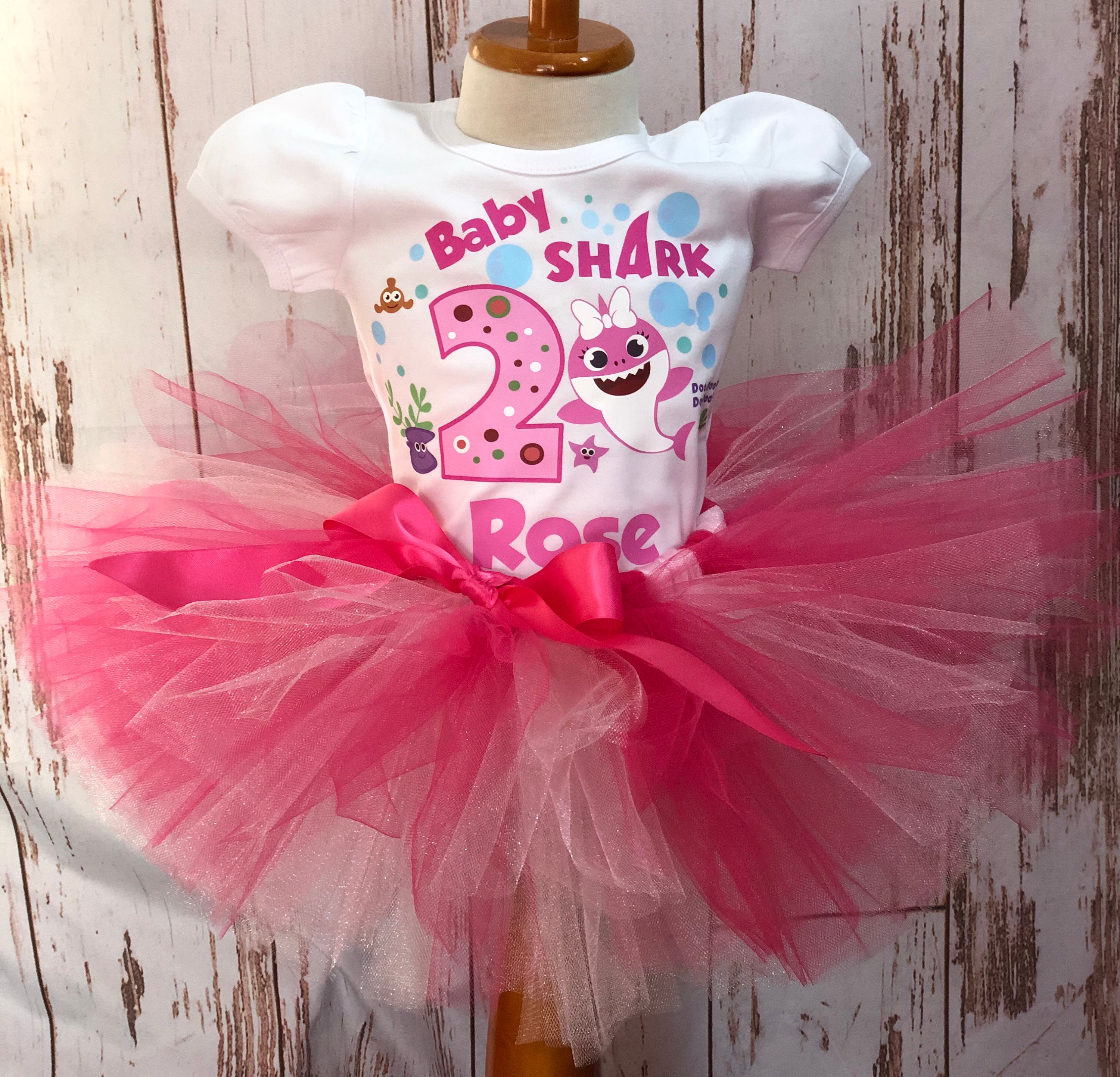 baby shark outfit girl
