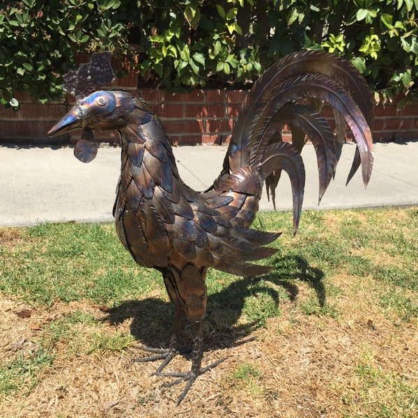 Welded Yard Art Etsy