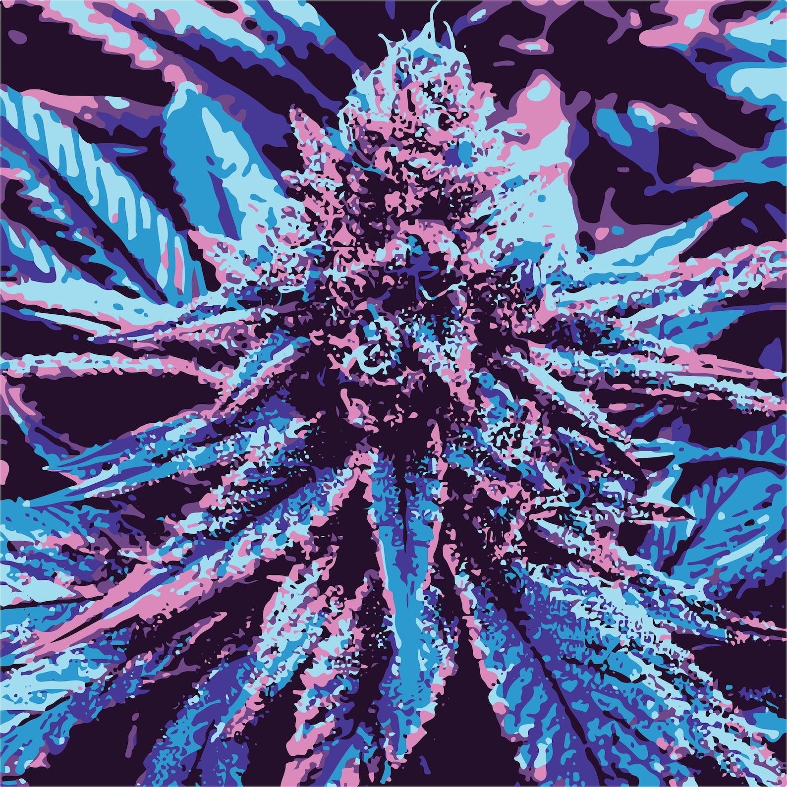 Cannabis Spray Painting Etsy