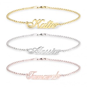 Bracelet, personalized bracelet, bridesmaid gift, name bracelet bridesmaid bracelet, silver bracelet, gift for mom, new mom gift