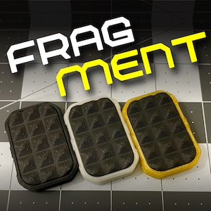 The Fragment Fidget Slider / Haptic Slider / Fidget Clicker / Haptic Fidget / EDC Fidget / Everyday Carry Gear