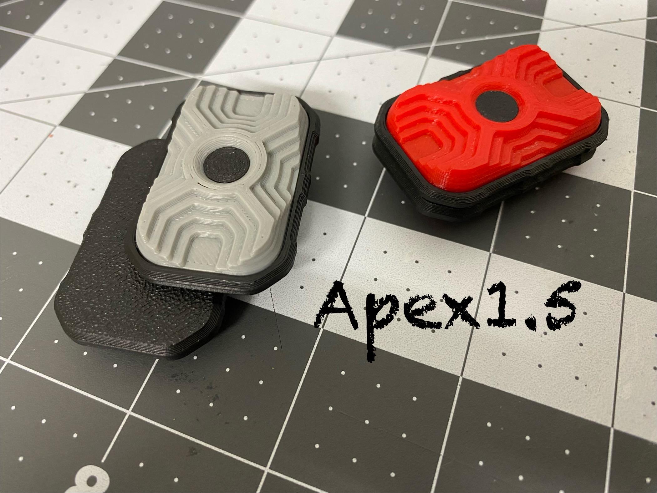 The Apex 1.5 / 3 click Fidget Slider / Haptic Slider / Fidget Clicker / Haptic Fidget / EDC Fidget / Everyday Carry Gear