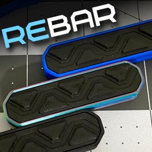 ReBar ハプティック スライダー / フィジェット クリッカー / ハプティック フィジェット / EDC フィジェット / 日常持ち歩き用具