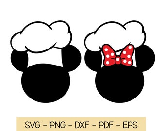 minnie mouse chef hat