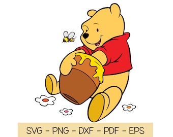 Download Winnie the pooh svg | Etsy