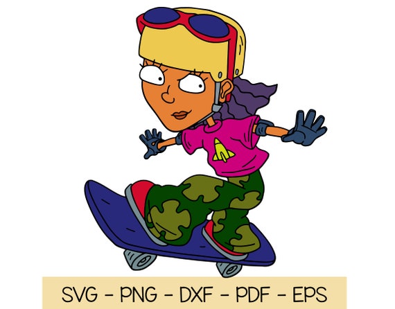 Reggie Rocket power Svg Reggie Rocket Power Layered Svg Etsy.