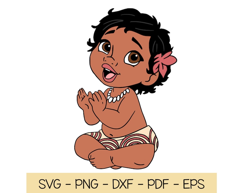Free Free 230 Baby Moana Svg SVG PNG EPS DXF File