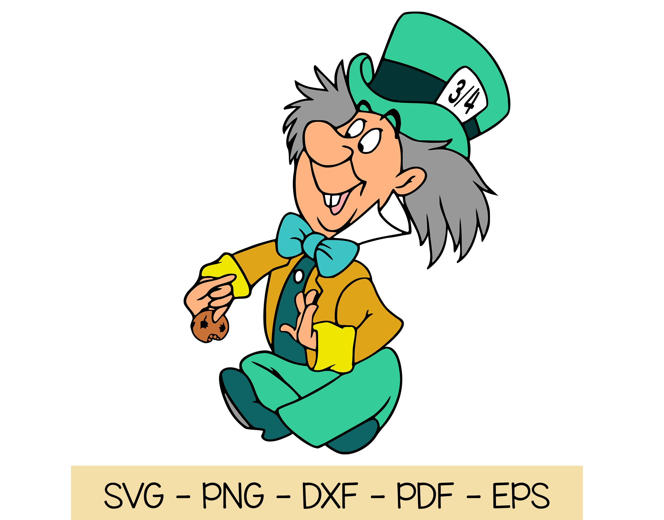 Mad hatter svg