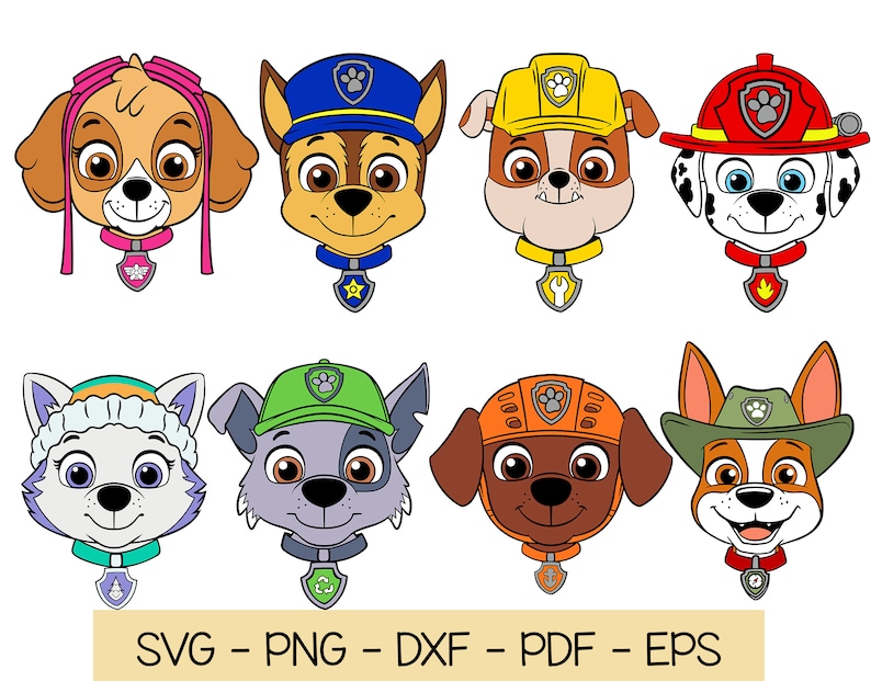 Free Free Paw Patrol Svg For Cricut 942 SVG PNG EPS DXF File