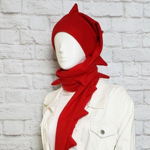 Dragon Hat - Long - Red