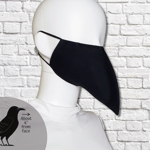 Bird Beak Mask - Shorter Beak