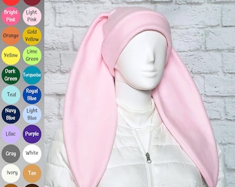 Floppy Bunny Ears Hat - Custom Colors