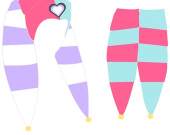Fizzarolli Hat Season 3 - Teal Pink Lilac White