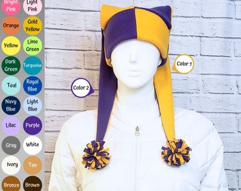 Jester Harlequin Hat - Custom Colors