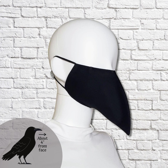 Bird Beak Mask - Shorter Beak