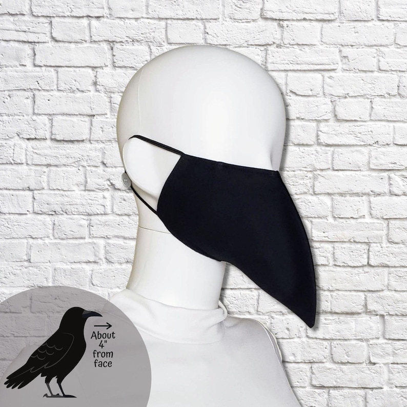 Bird Beak Mask - Shorter Beak image 1