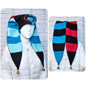 Fizzarolli Hat - Turquoise Red