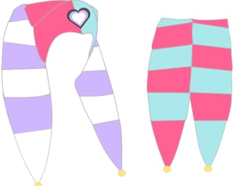 Fizzarolli Hat Season 3 - Teal Pink Lilac White