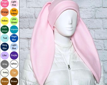 Floppy Bunny Ears Hat Custom Colors - Main Image