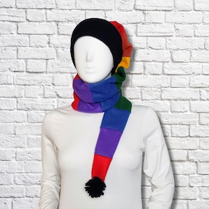 Cappello a righe - Arcobaleno