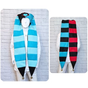 Fizzarolli Hat - Turquoise Red - Extra Long
