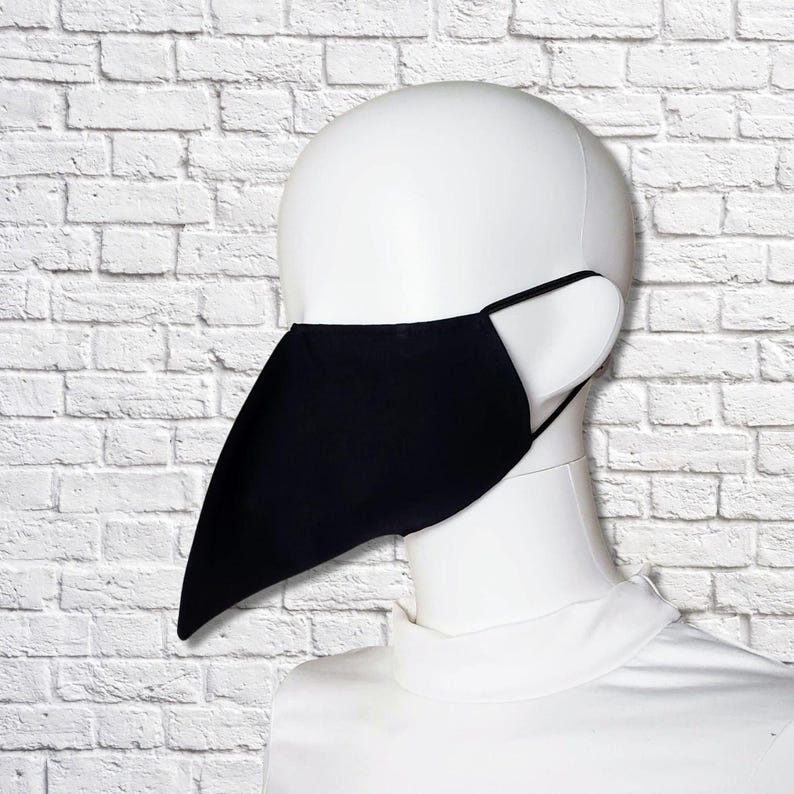 Bird Beak Mask - Shorter Beak image 2