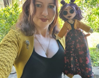 Custom handmade coraline dolls