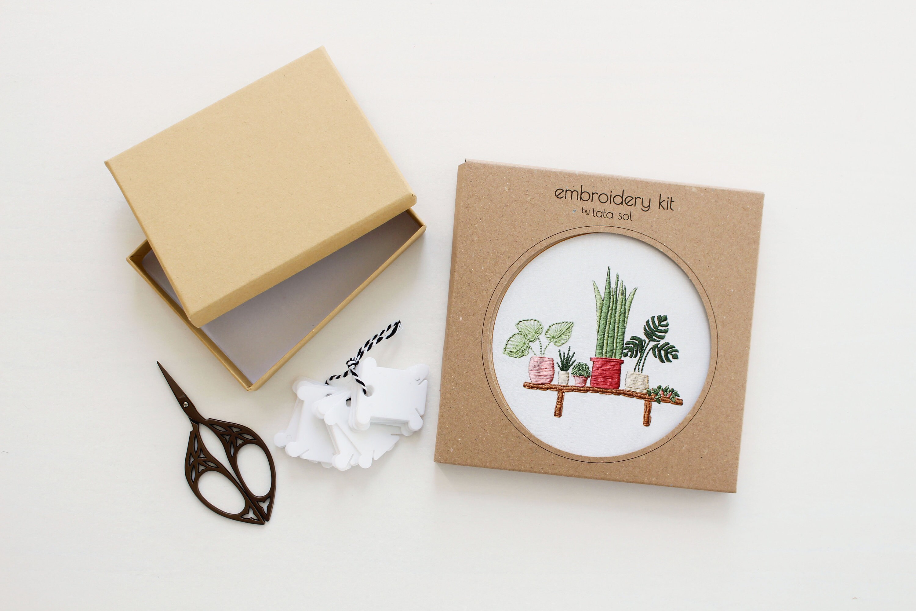 Embroidery Storage Box Craft Thread Organizer Box With Etsy