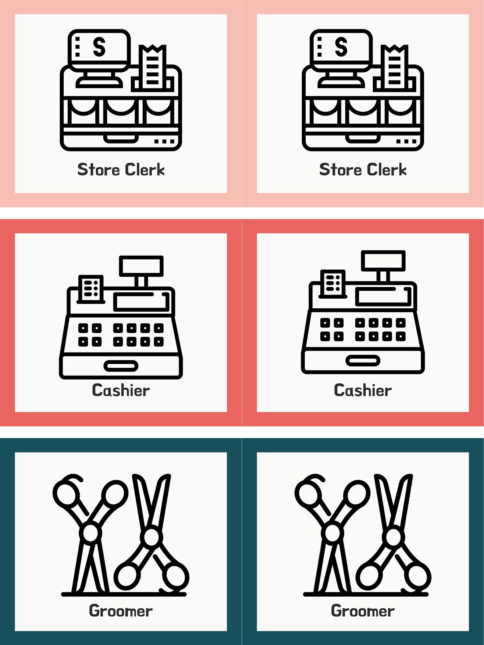 Pet Shop Dramatic Play Printables - Etsy