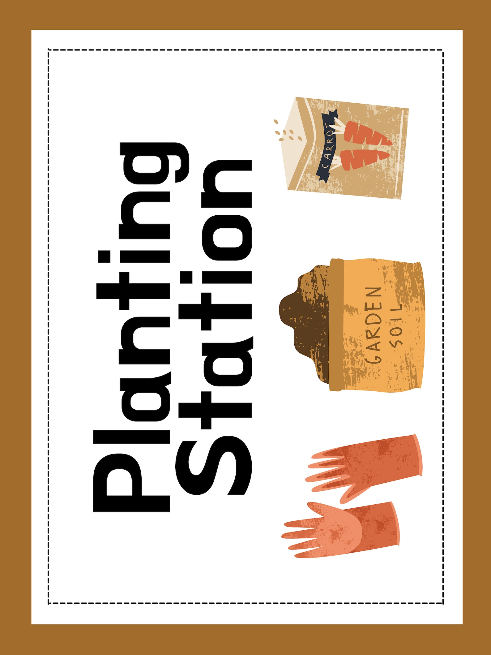 Garden Theme Dramatic Play Printables - Etsy