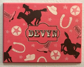 Señales de nombre, letrero de la habitación del niño, signos de nombre de los niños, signos rústicos, arte rústico