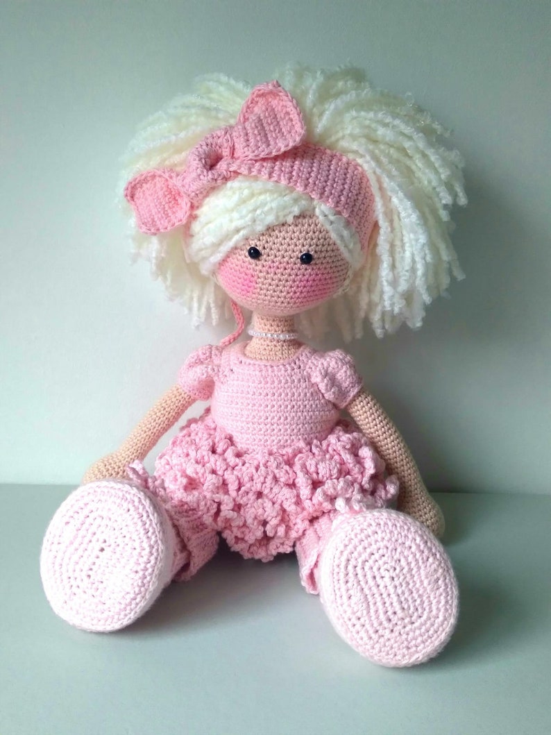 Jacinta Amigurumi Doll Pattern. Etsy