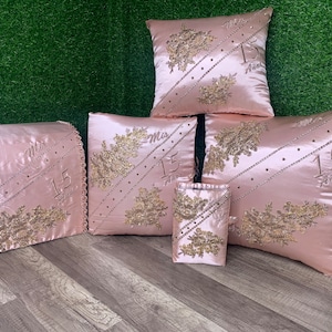 Quinceañera pillow set/ cojines and accesories set