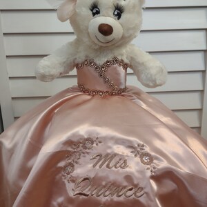 Personalized Quinceanera Doll Dress, Custom made Doll Dress, Includes Custom made Dress and Doll, Sweet 16 Doll, Quinceanera gift