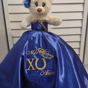 Personalized Quinceanera Doll Dress, Custom made Doll Dress, Includes Custom made Dress and Doll, Sweet 16 Doll, Quinceanera gift