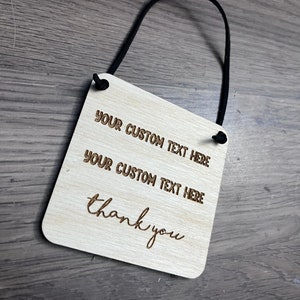 Custom Please Do Not Knock Door Sign | Small Do Not Ring Doorbell Sign | Doorbell Camera Sign | Completely Personalized Sign