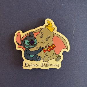 Embrace Differences Sticker