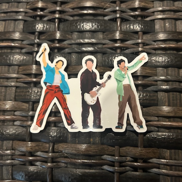 Jonas Brothers THE TOUR Inspired Sticker