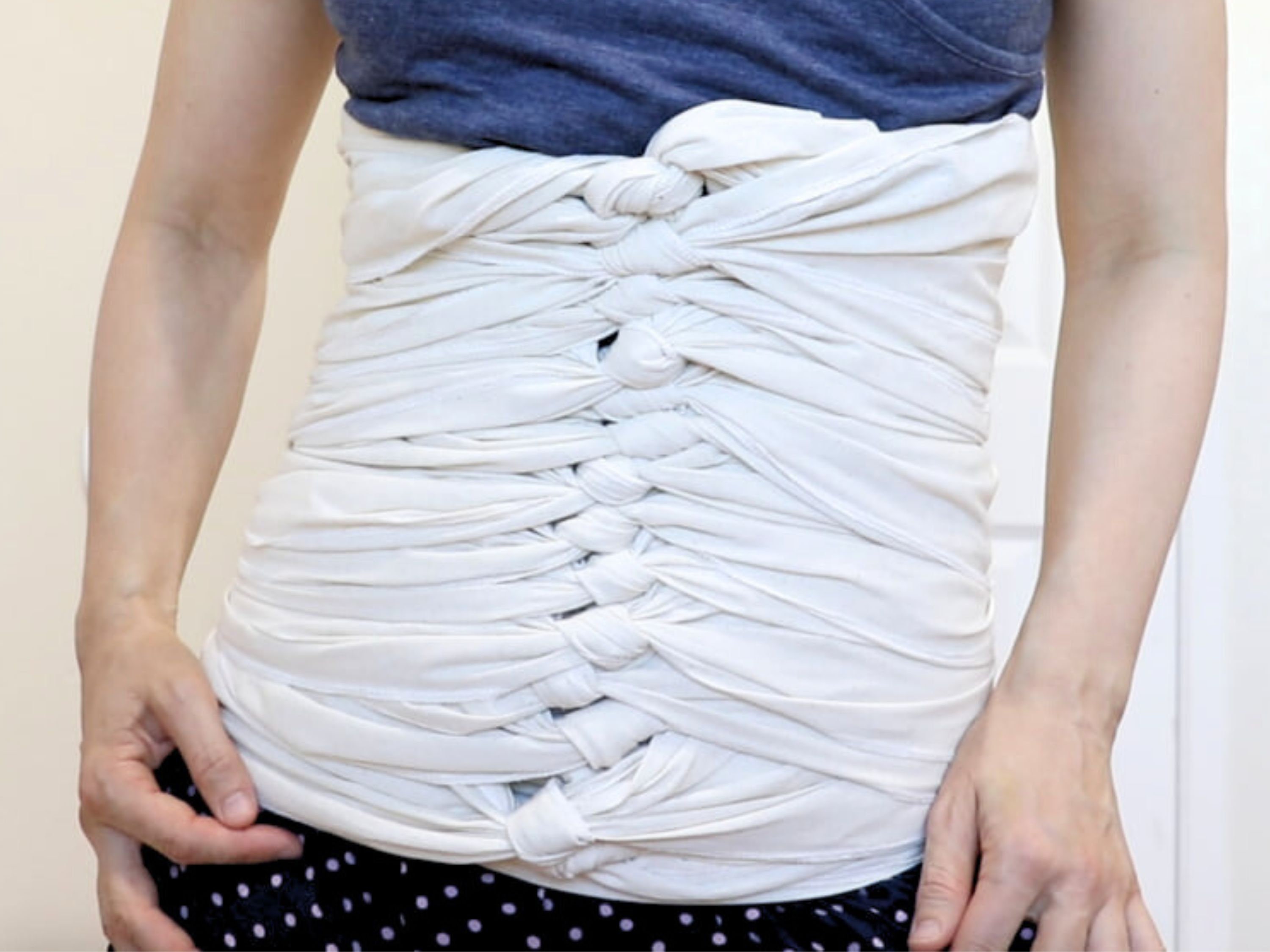 Belly Binding Pregnancy Stock Photo For Birth Professionals