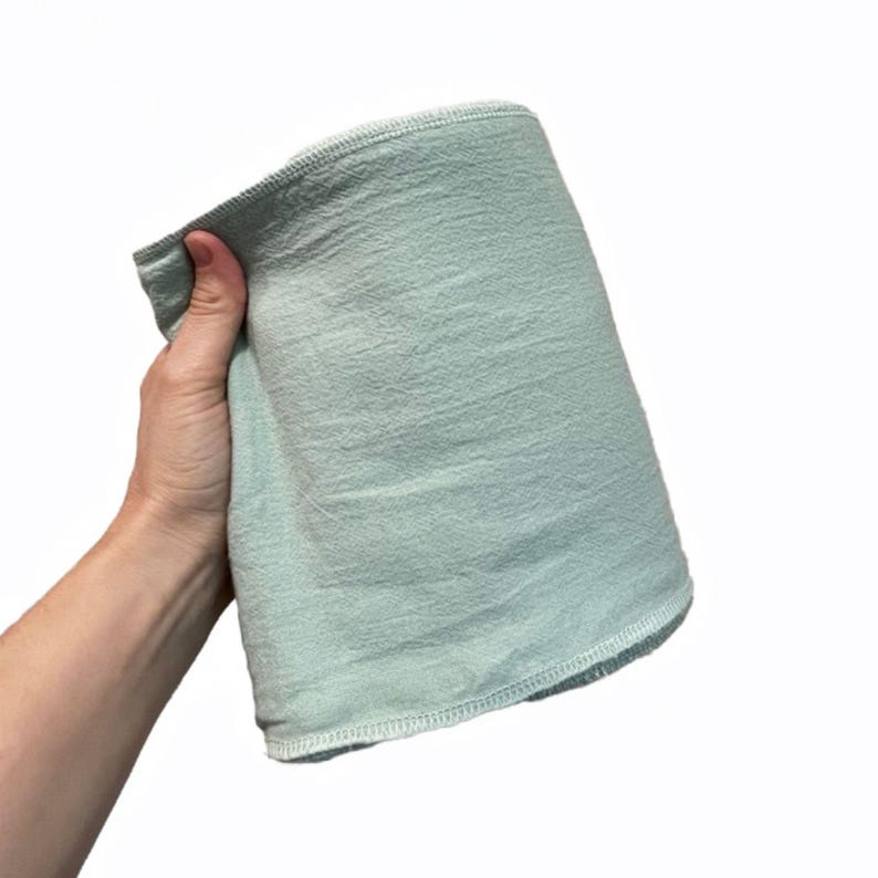 Organic Cotton Bengkung Belly Binding Wrap - Postpartum Support Frosty Green