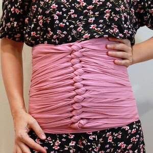 Cotton Gauze Bengkung Belly Binding wrap GOTS certified organic 100% cotton gauze Bengkung Belly Binding wrap for postpartum belly binding