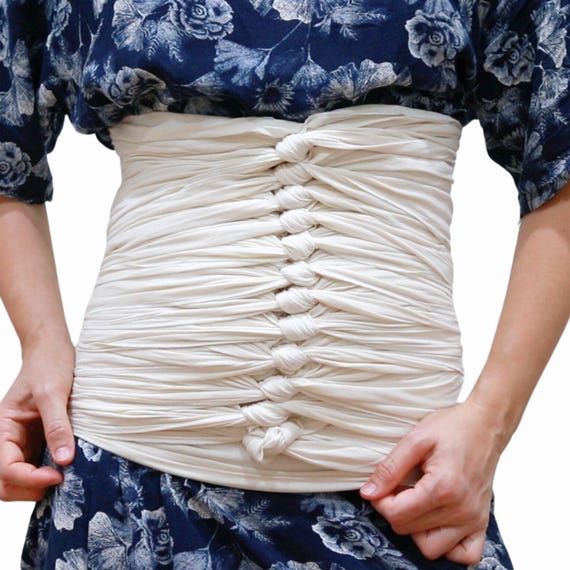 Organic Cotton Bengkung Belly Binding Wrap - Postpartum Support