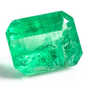 Natural 1.25 carat Green Colombian Emerald Gemstone, VJ #502