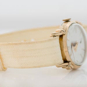 Circa 1930s Art Deco Gruen 14K Gold Plate Watch, VJ 999A image 6