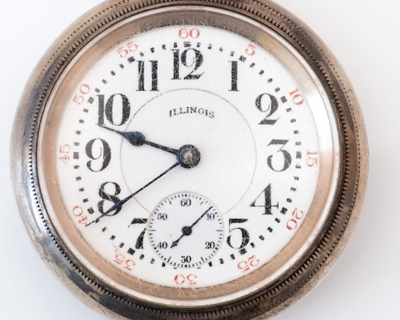 1900\'s railroad pocket watch Vintage Early 1900s Train Railroad Advance Pocket watch Made  main image 2